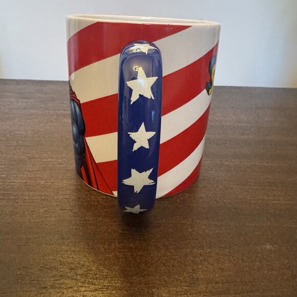 VTG Superman Large Coffee Mug Warner Bros. Studio Store Exclusive DC Comics 2001 - Picture 8 of 15